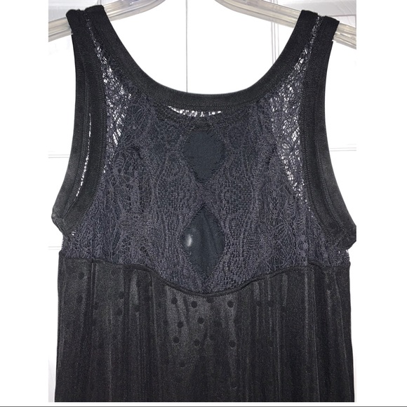 Free People Black Lace Swing Dress - Picture 3 of 4